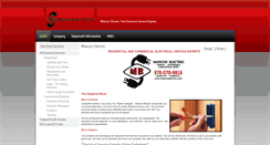Desktop Screenshot of mancoselectric.com